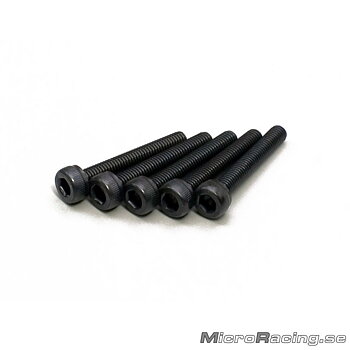 KYOSHO - M3x22mm Skruv, Cap, Insex, Stål, 5st