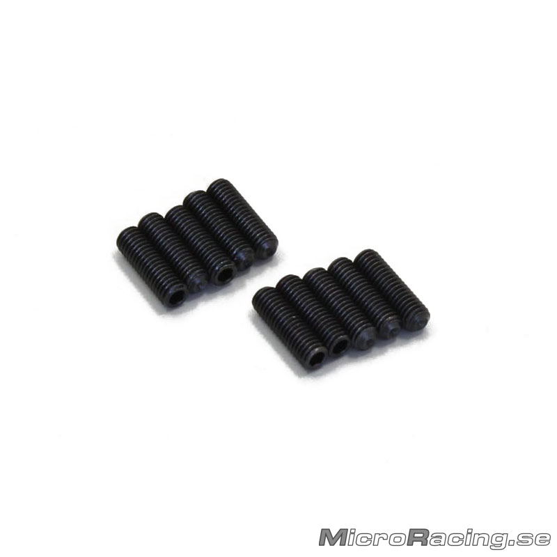 KYOSHO - M3x10mm Stopp Skruv, 10st