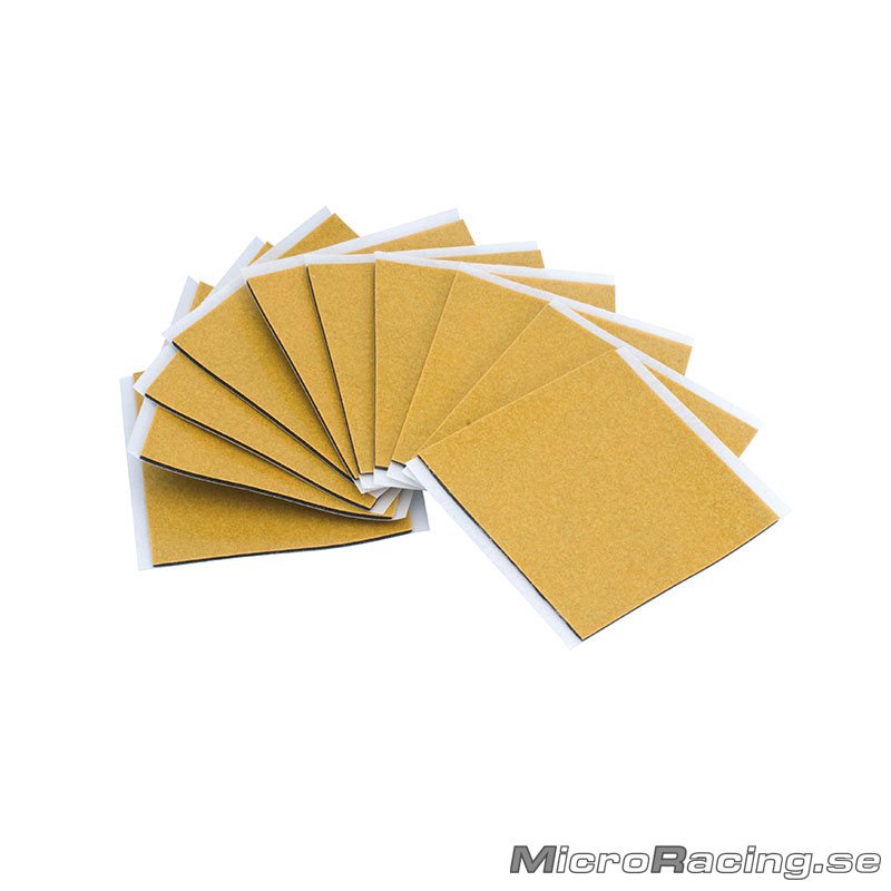 LRP - Dubbelsidiga Tejpkuddar 40x40x1mm, 10st