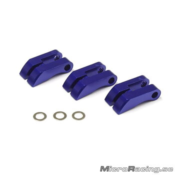 KYOSHO - Clutch Shoe Set, 3 Shoe Type, Blue, Aluminum, 3pcs