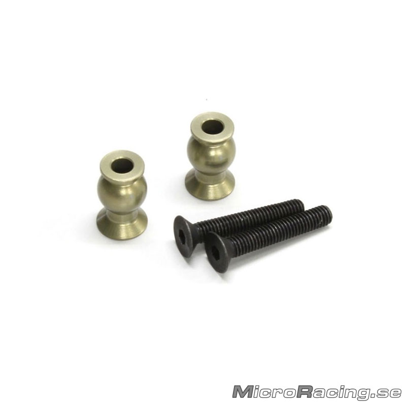 KYOSHO - 6.8mm, H=10.2mm Ball, Hard, 2pcs