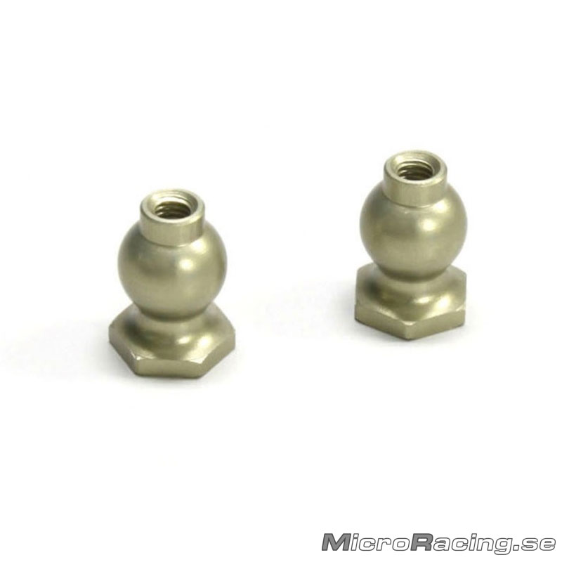 KYOSHO - 7.8mm Ball, Flanged, Hard, 2pcs