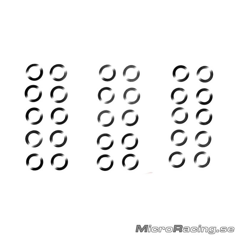 KYOSHO - 5x7mm Shims, 30pcs
