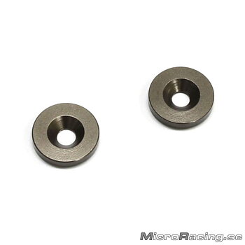KYOSHO - Wing Washer Set, Gun Metallic, 2st