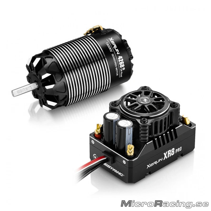 HOBBYWING - Xerun Combo XR8 Pro G3 4268SD G3 1900kV, 1/8 Off Road