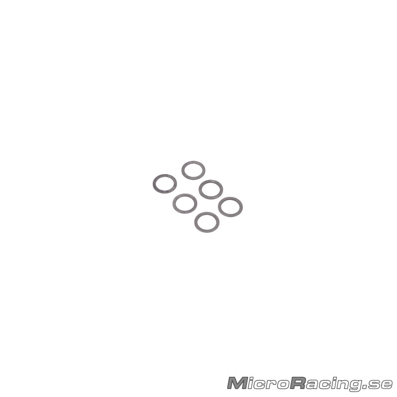 SCHUMACHER - 5x7x0.4mm Shims. 6pcs