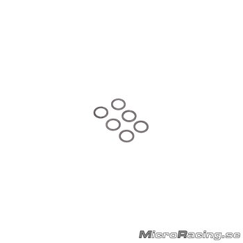 SCHUMACHER - 5x7x0.4mm Shims. 6pcs