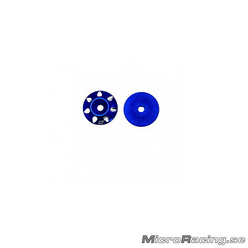 CORSATEC - Wing Washer Set 1/10 OR, Blue, Aluminum, 2pcs