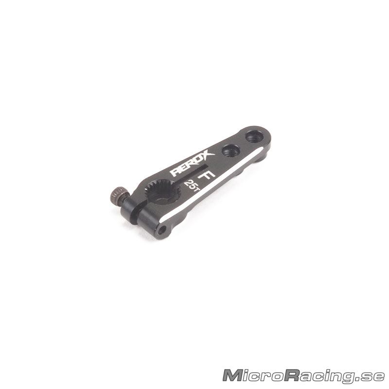 AEROX - Servo Arm Kort, Aluminium, 25T, Futaba