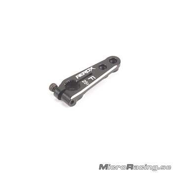 AEROX - Servo Arm Kort, Aluminium, 25T, Futaba