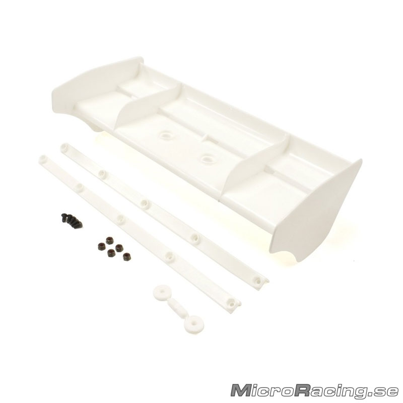 KYOSHO - Wing Rear, White, 1/8 Off Road