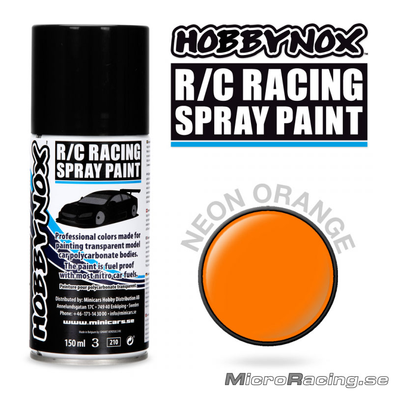 HOBBYNOX - Spray Färg, Neon Orange, 150ml