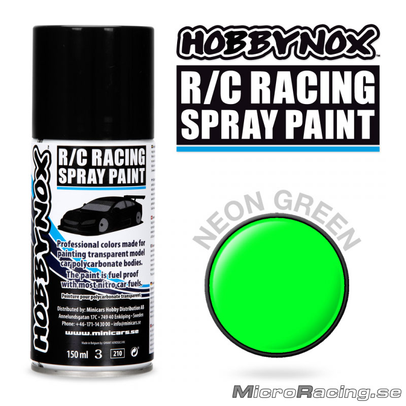 HOBBYNOX - Spray Paint, Neon Green, 150ml