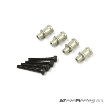 KYOSHO - Damper Bush. Lightweight, Aluminum, 4pcs