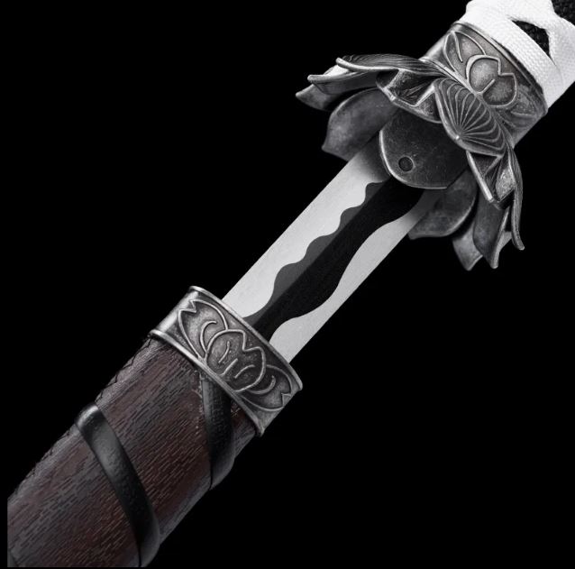 Ekiro: Shadows Die Twice  Katana Svärd Cosplay Lotus Tsuba  - Skarp Slipad - 3