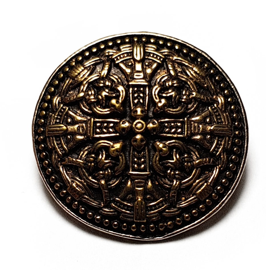 Vikingatida Bronsbrosch - Shield