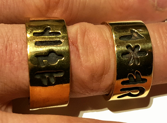  Viking Ring i Brons - Runor ring - 3