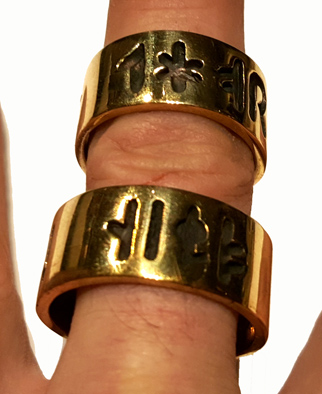  Viking Ring i Brons - Runor ring - 4