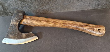 Viking Skägg yxa  i Kolstål   - 36.5cm