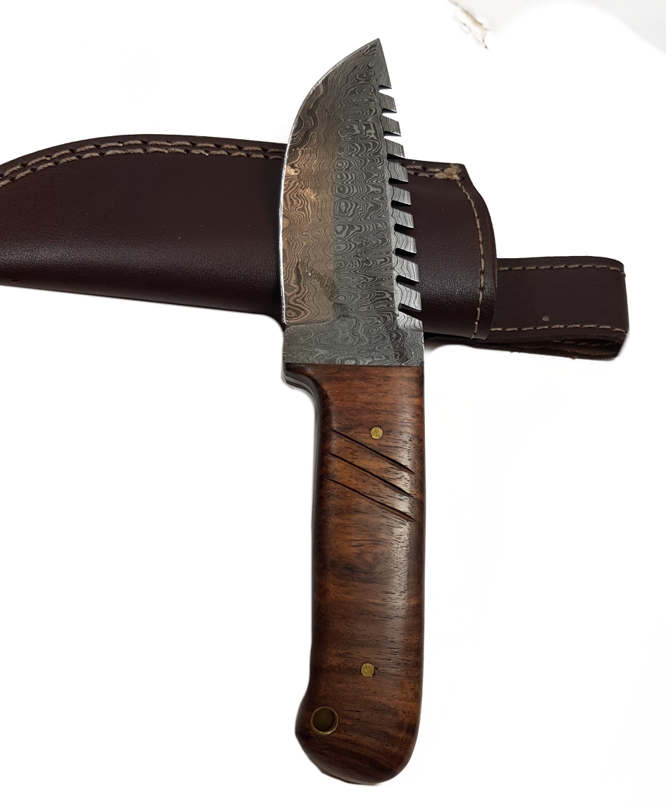 Handgjord Damaskstål kniv - 125 - 2