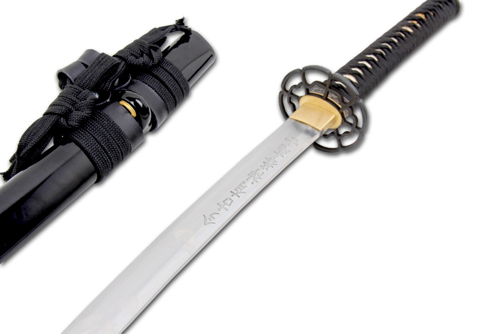 Handgjord Kolstål Katana  - Den siste samurajen - 4