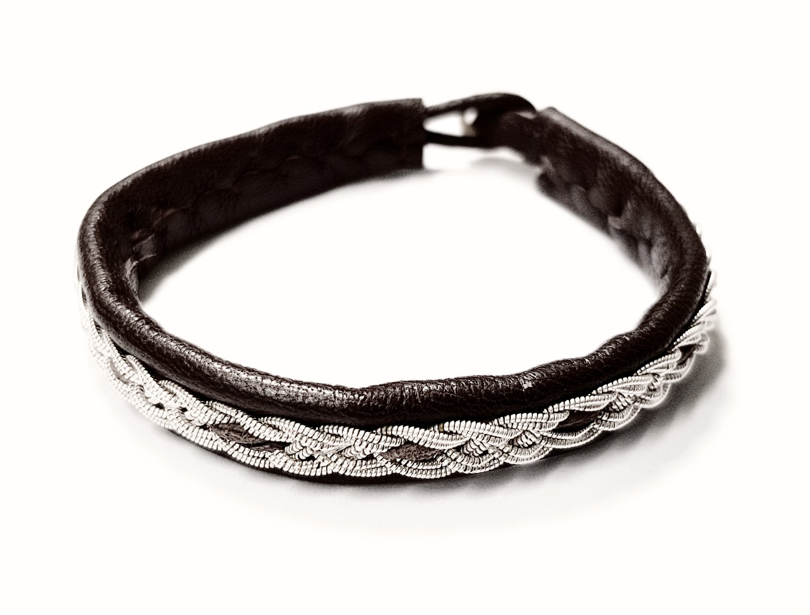 Tennarmband /Sami Armband  - 20- Brun