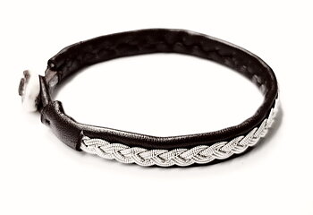 Tennarmband /Sami Armband  - 24 - Brun