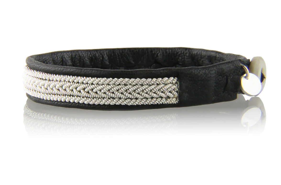 Tennarmband /Sami Armband  - 18- Svart