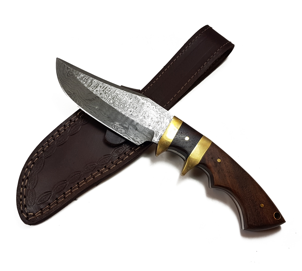 Handgjord Damaskstål kniv - 026 - 2