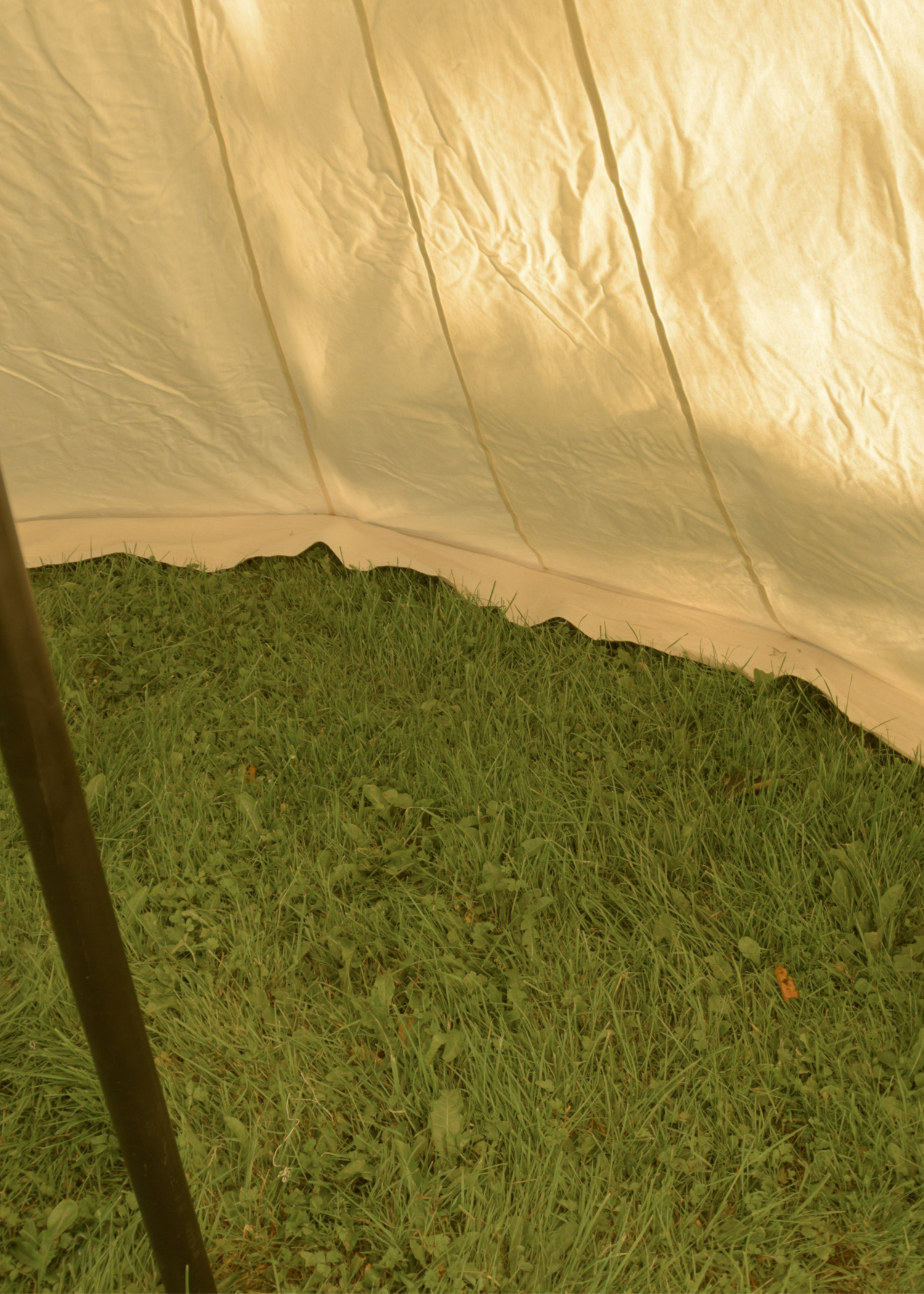 Saxon Tent Jorvik,   3 x 5m, 340 gsm - naturlig färg - 2
