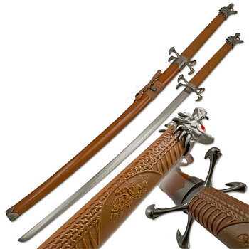 Katana Drake Svärd Brun