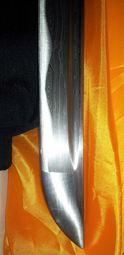 Damaskstål Katana - Vinröd - 6