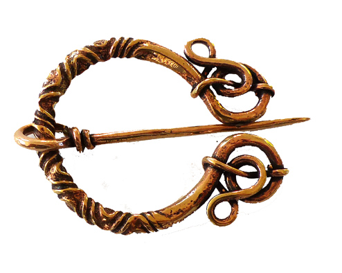 Vikingatida ringspänne  - Twist