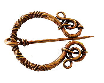 Vikingatida ringspänne  - Twist