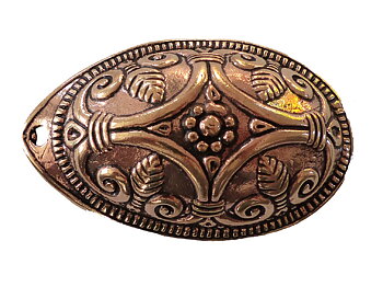 Vikingatida spännbucklor  - Sköldpaddor - Par