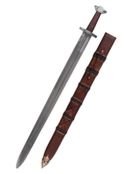 Vikingtempelsvärd med slida