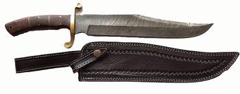 Bowie Kniv i   Damaskstål