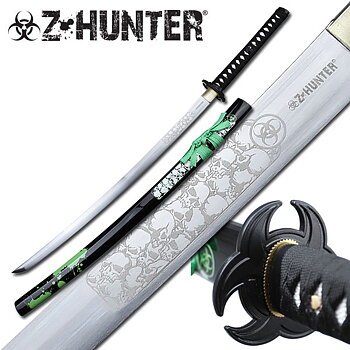 Zombie Hunter Samurajsvärd - Grön