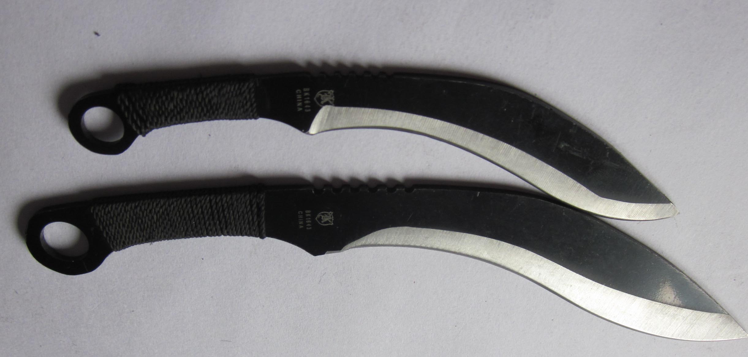Kukri Kastknivar - 2 pack - 4