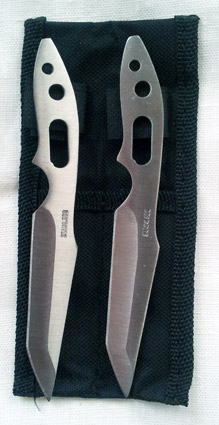 Kastknivar  -12cm - 2 pack