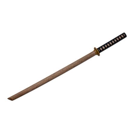 Natur /Brun Hårdträ Bokken med Tsuba - 2