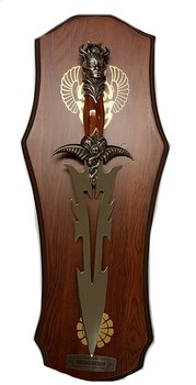 Medusa Altar Svärd - Grå Metall Färg
