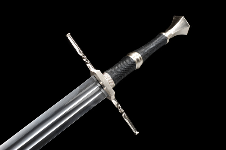  Warrior- Witcher  Svärd med Slida - Svart Slida - 4