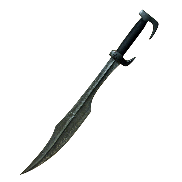 Spartan Svärd - Kolstål - Lång