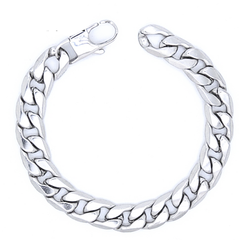 Armband i Stål Länk armband - 15x12mm