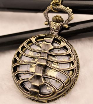 Vintage Steampunk Klocka - Revben