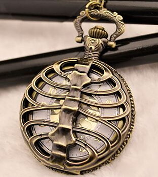 Vintage Steampunk Klocka - Revben
