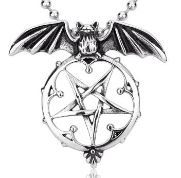 Fladdermus Hänge med Pentagram