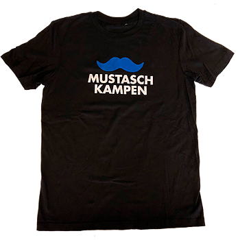 T-shirt - Mustaschkampen - Svart