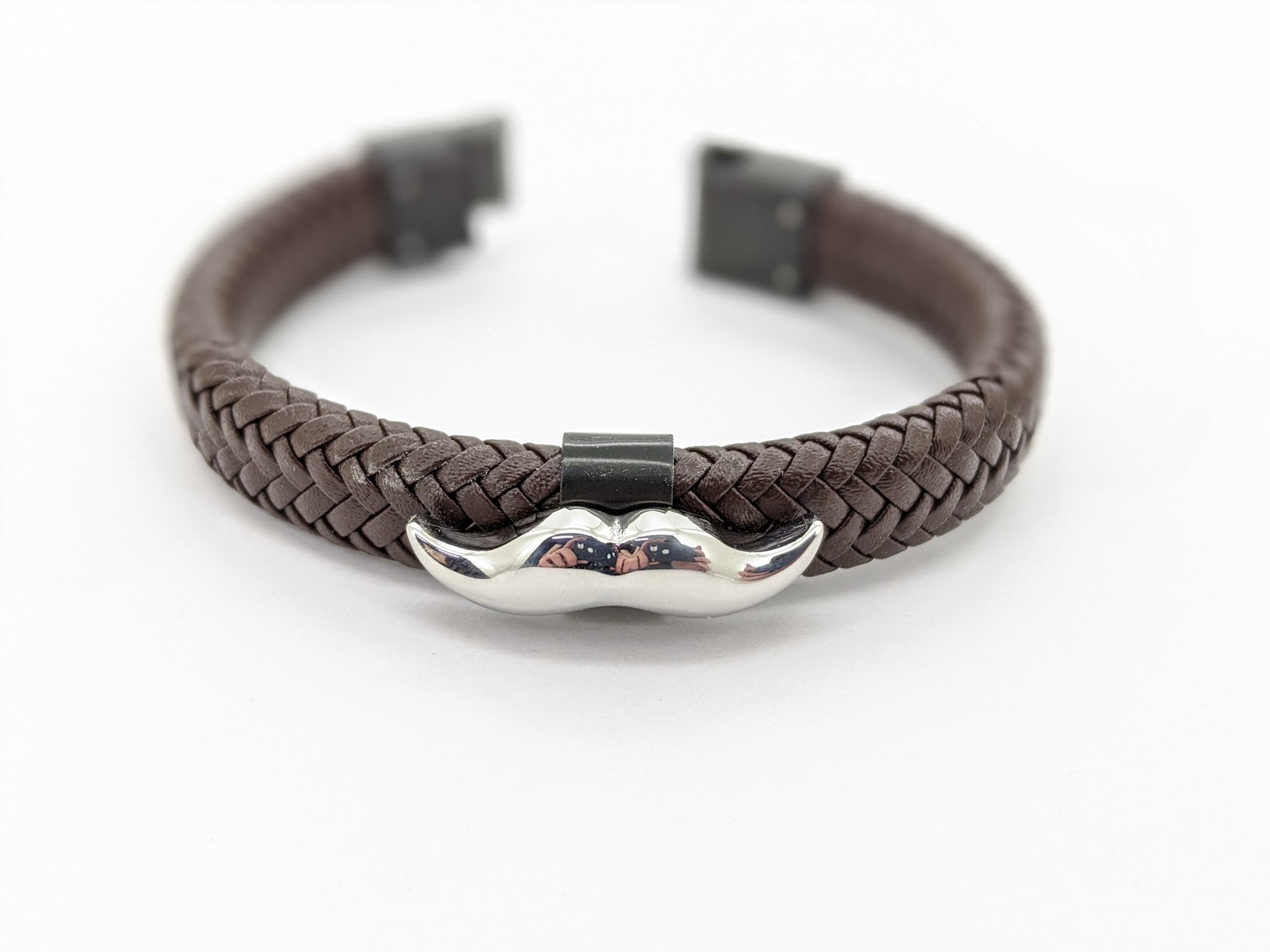 Armband klassiskt - Brunt - Mustaschkampen
